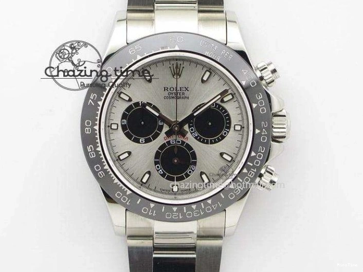 MiroTime 0425 Daytona 116519 Clean Factory 1:1 Best Edition Black Diamonds Dial on Oysterflex Rubber Strap SA Comfortable 1829